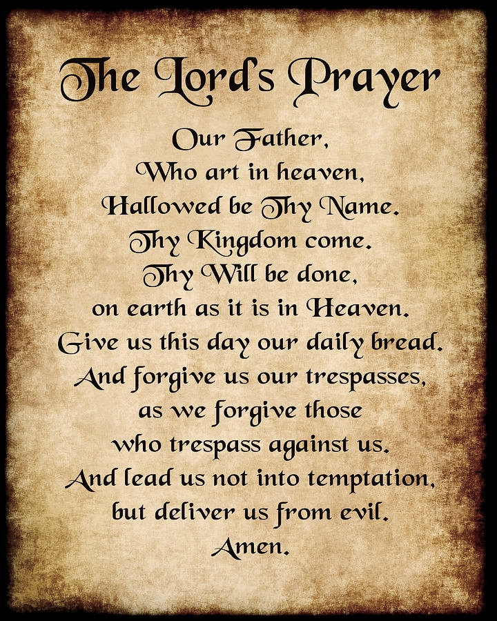 Prayer The Lords Prayer